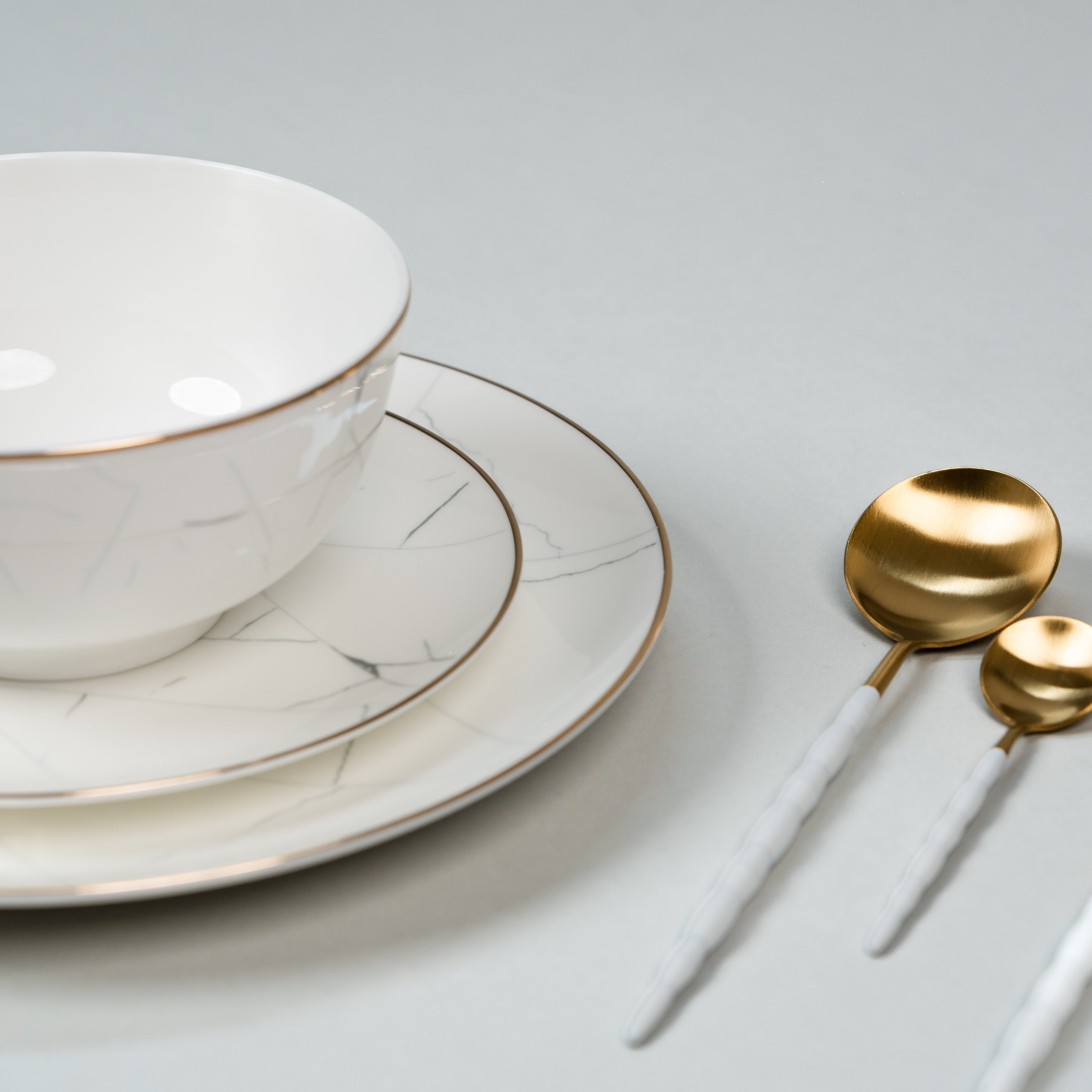 Miguel Marble - Luxe Bordenset van Luminoir