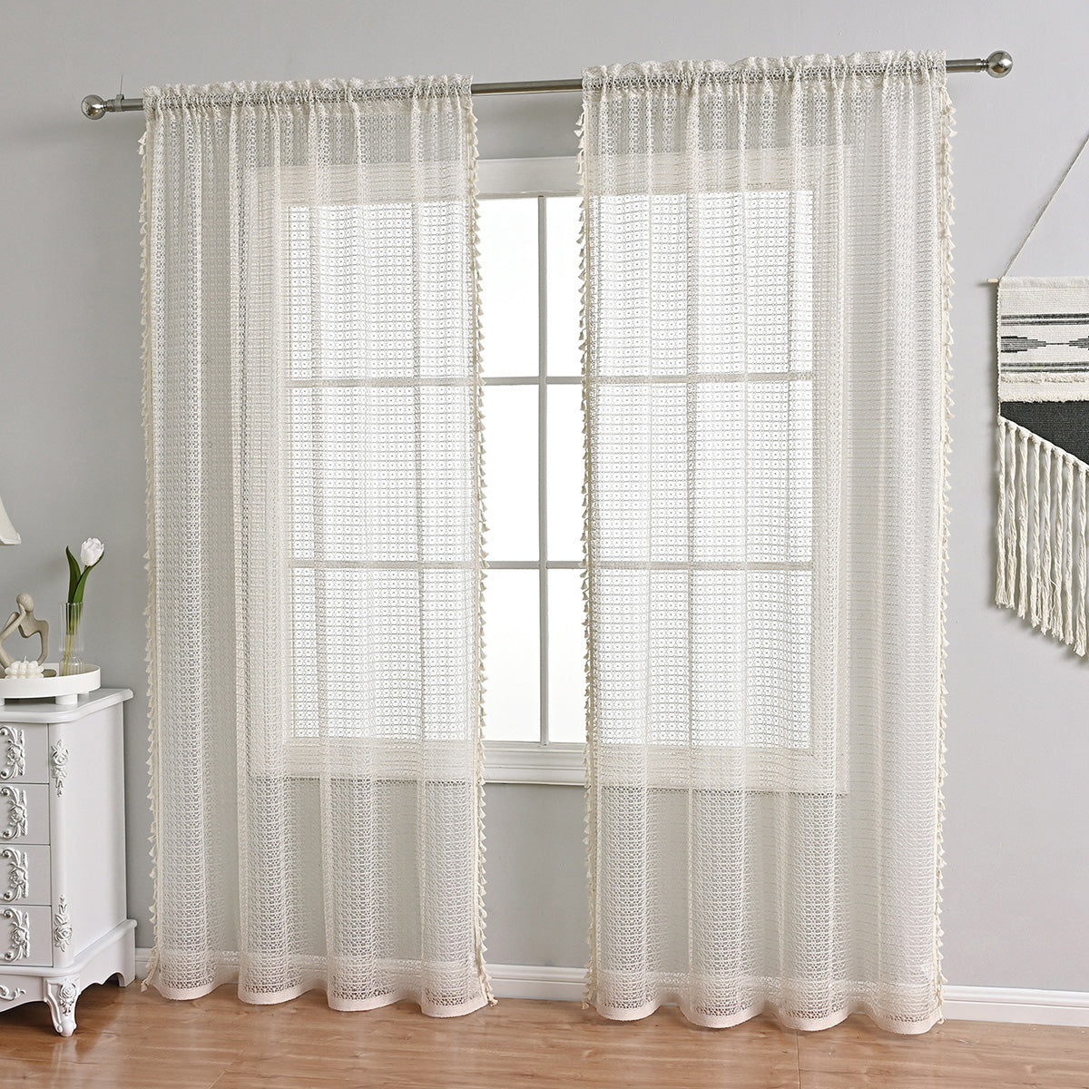 NatureGlow Curtains - Luxe Verduisterende Gordijnen in Beige