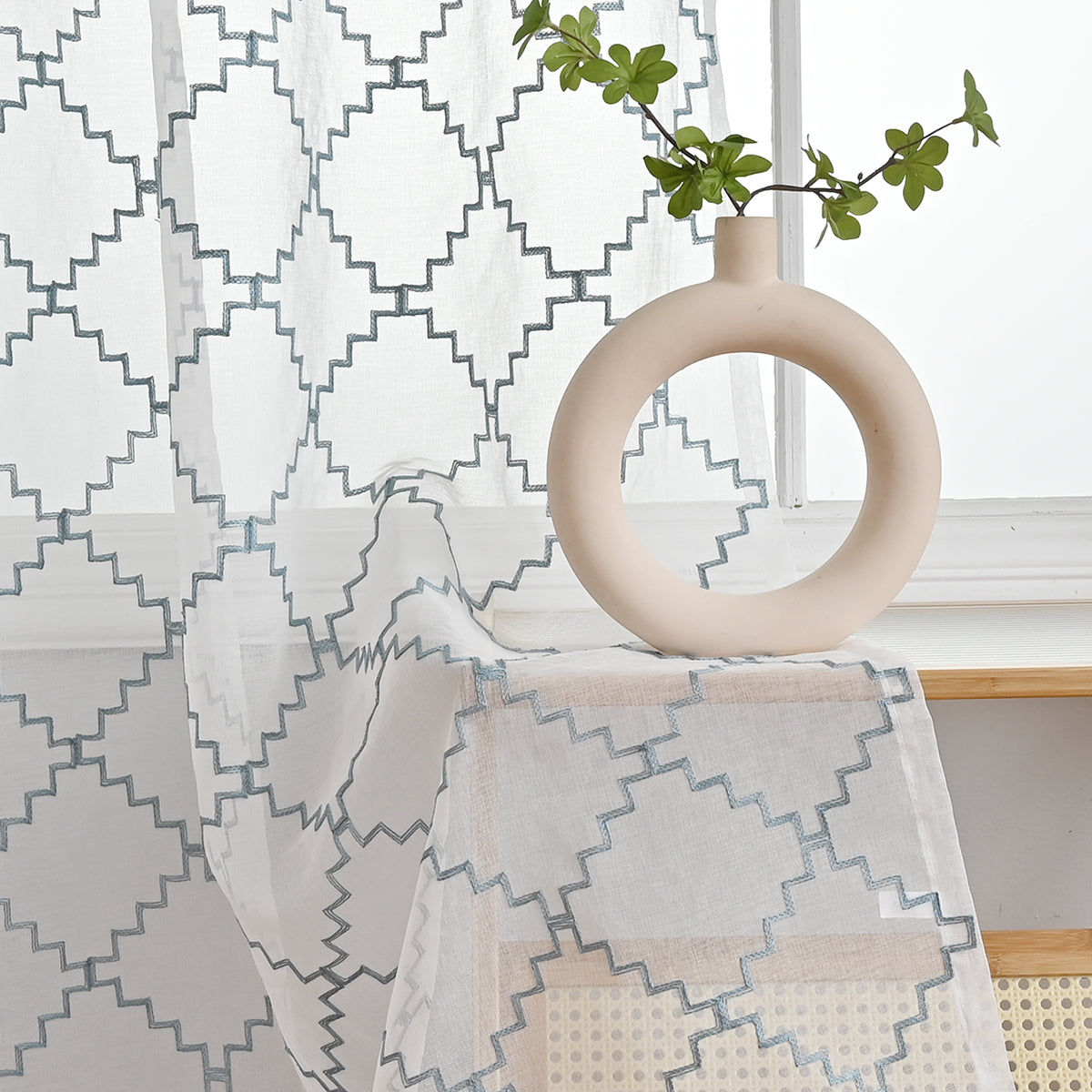 NatureGlow Curtains - Luxe Verduisterende Gordijnen voor Serene Interieurs