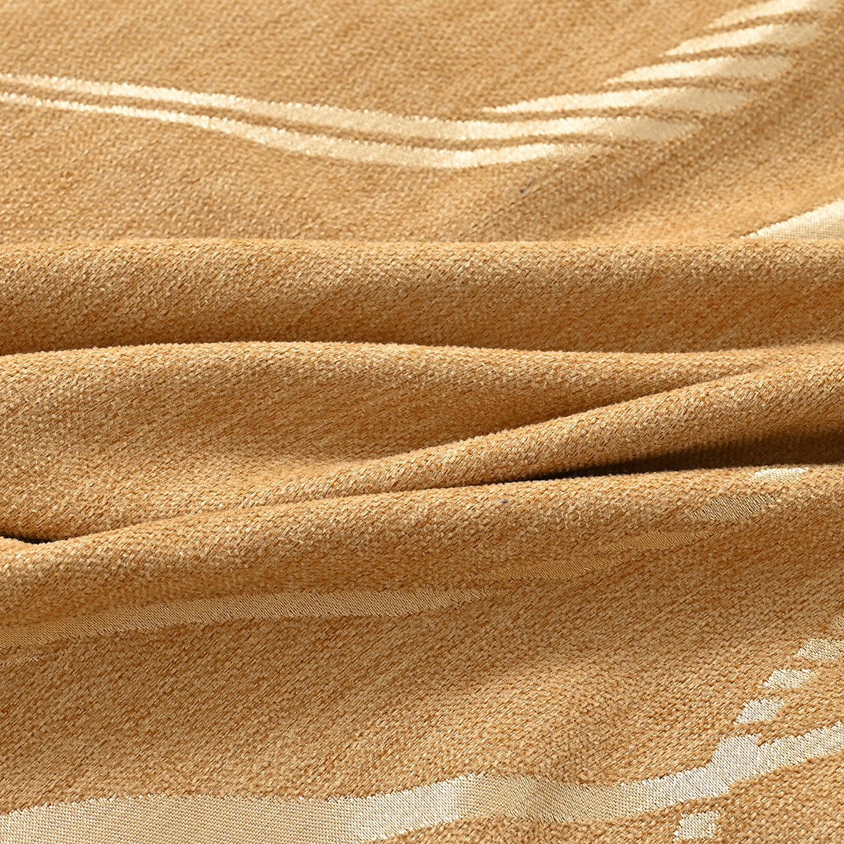 FloralElegance Gordijnen - Luxe Chenille Bloemmotief Draperie