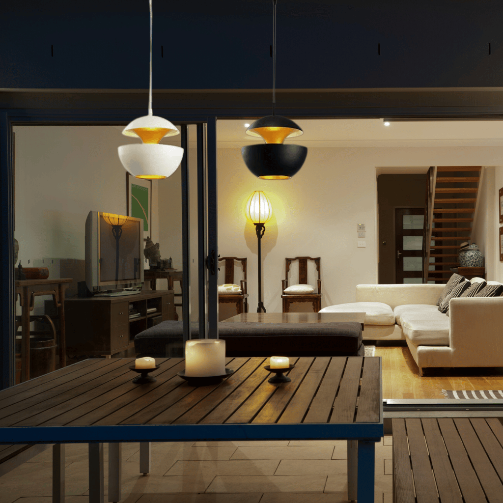 GoldGlow - Luxe Gouden Hanglamp voor Stijlvolle Eetruimtes