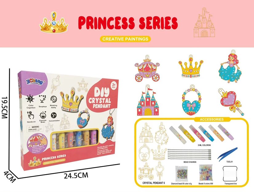 SparkleArt - Creatieve DIY Schilder Sleutelhanger