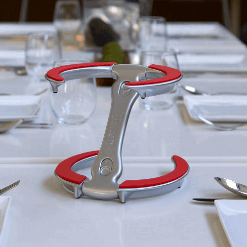 LidGrip Ease – Stijlvolle Multifunctionele Dekselhouder en Onderzetter