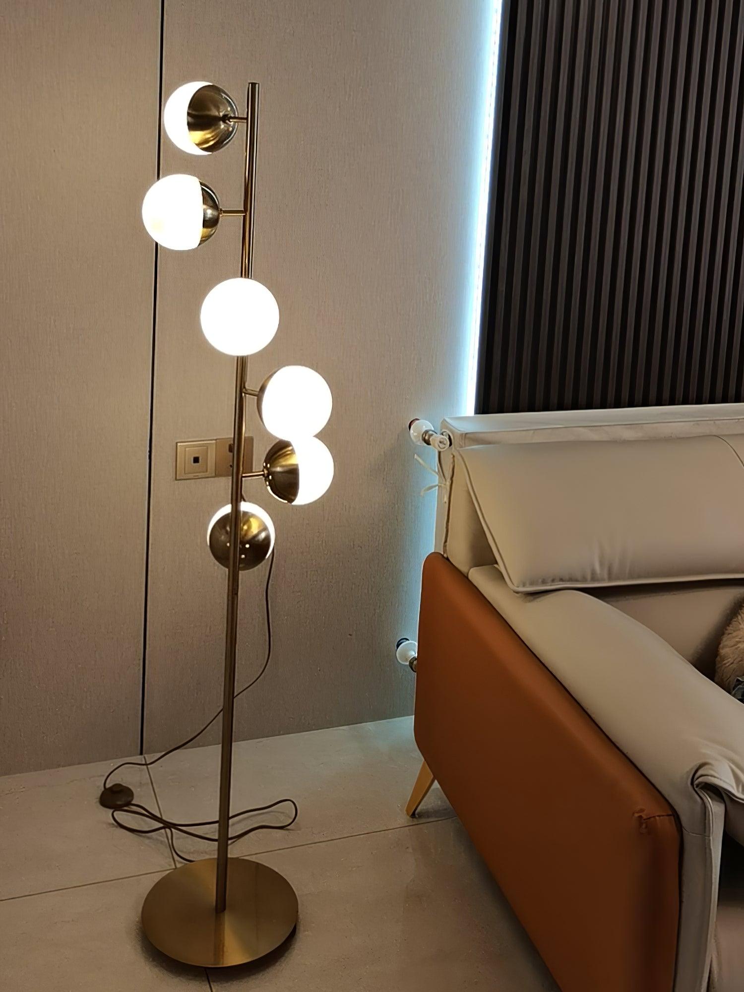 Doppler LED Boomlamp - Retro Elegante LED Staande Lamp