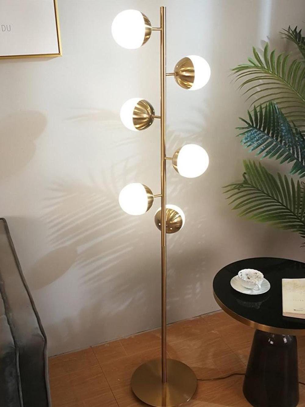 Doppler LED Boomlamp - Retro Elegante LED Staande Lamp