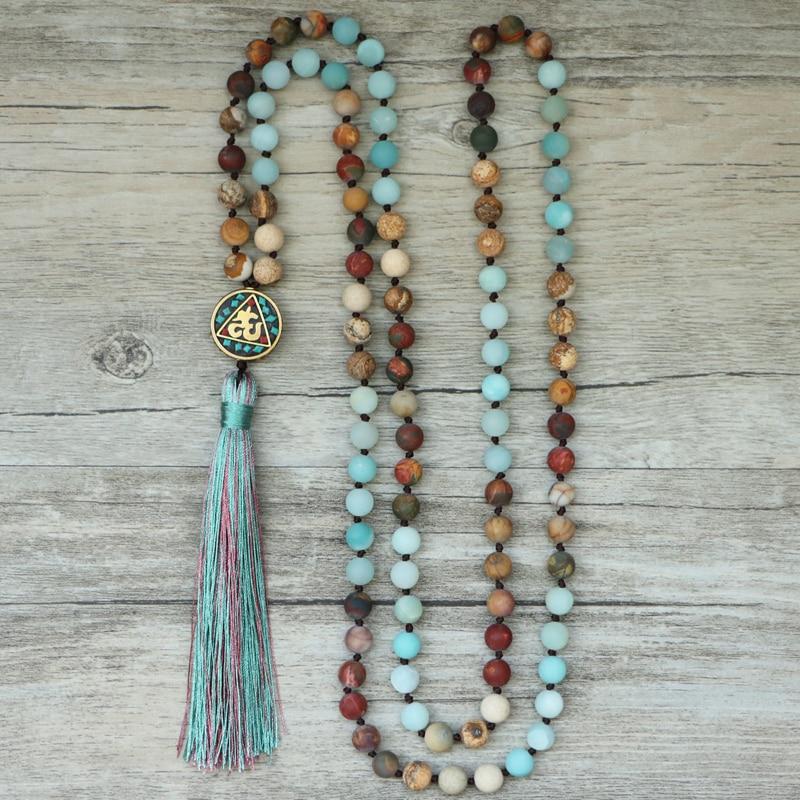 Anaya Mala Beaded Necklace - Spirituele Accessoire