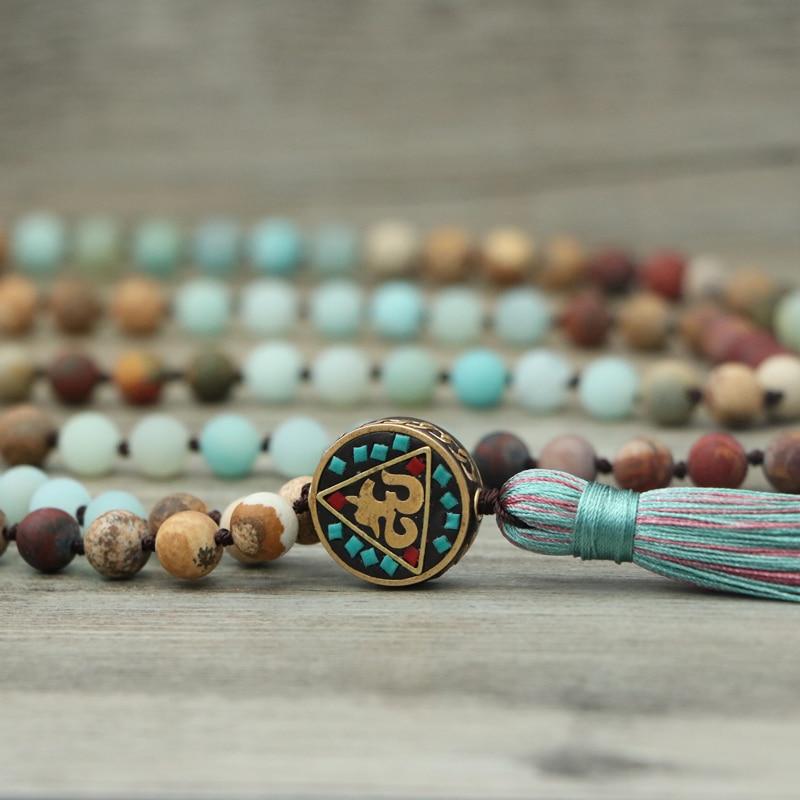 Anaya Mala Beaded Necklace - Spirituele Accessoire