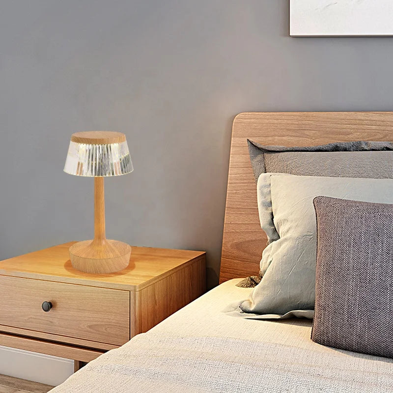 Crystal Pendant - Oplaadbare Draadloze Tafellamp