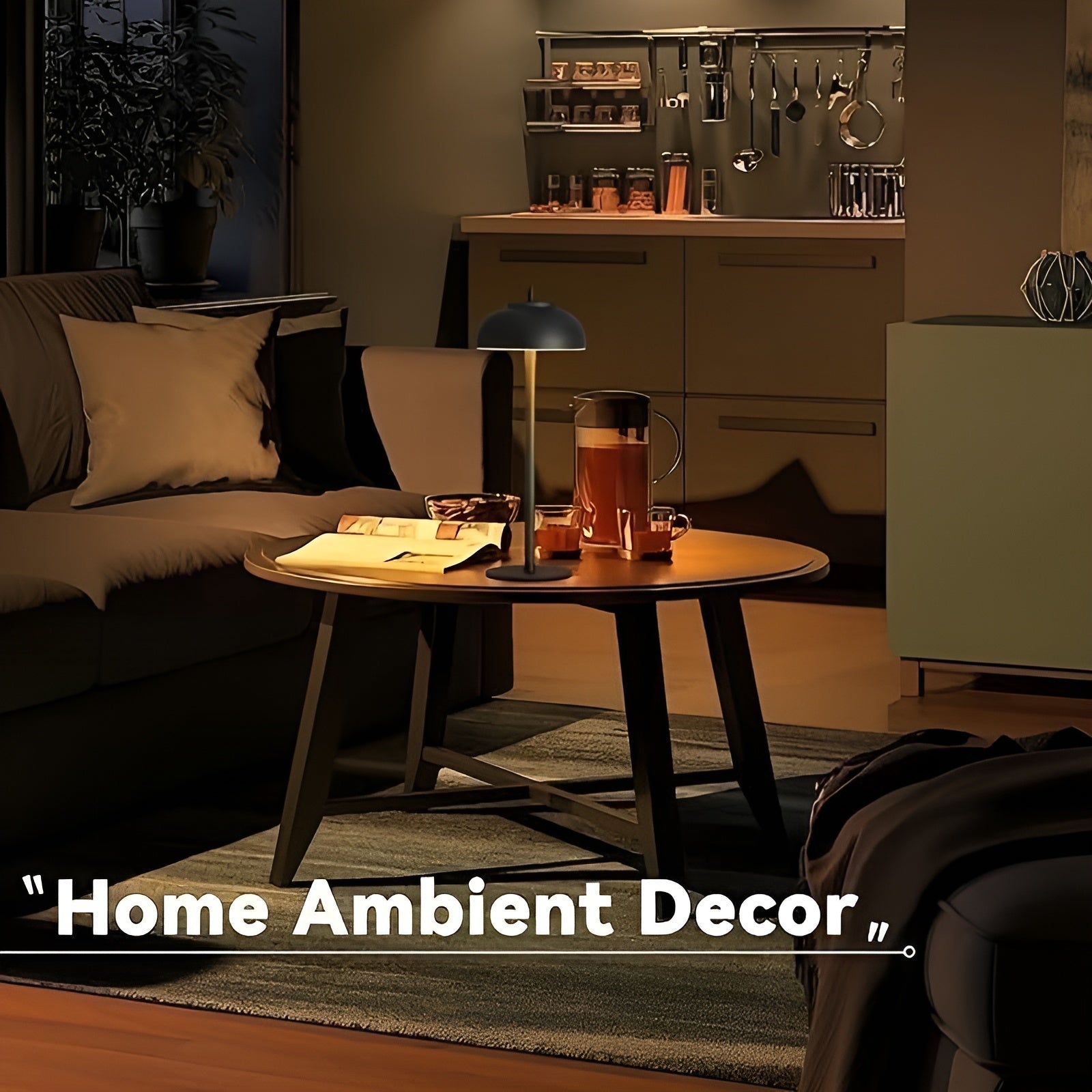 Stijlvolle Oplaadbare Tafellamp met Dimbare LED - Drie Lichtmodi en USB