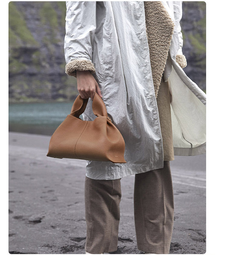 PureElegance Bag - Luxe Vintage Leren Damestas