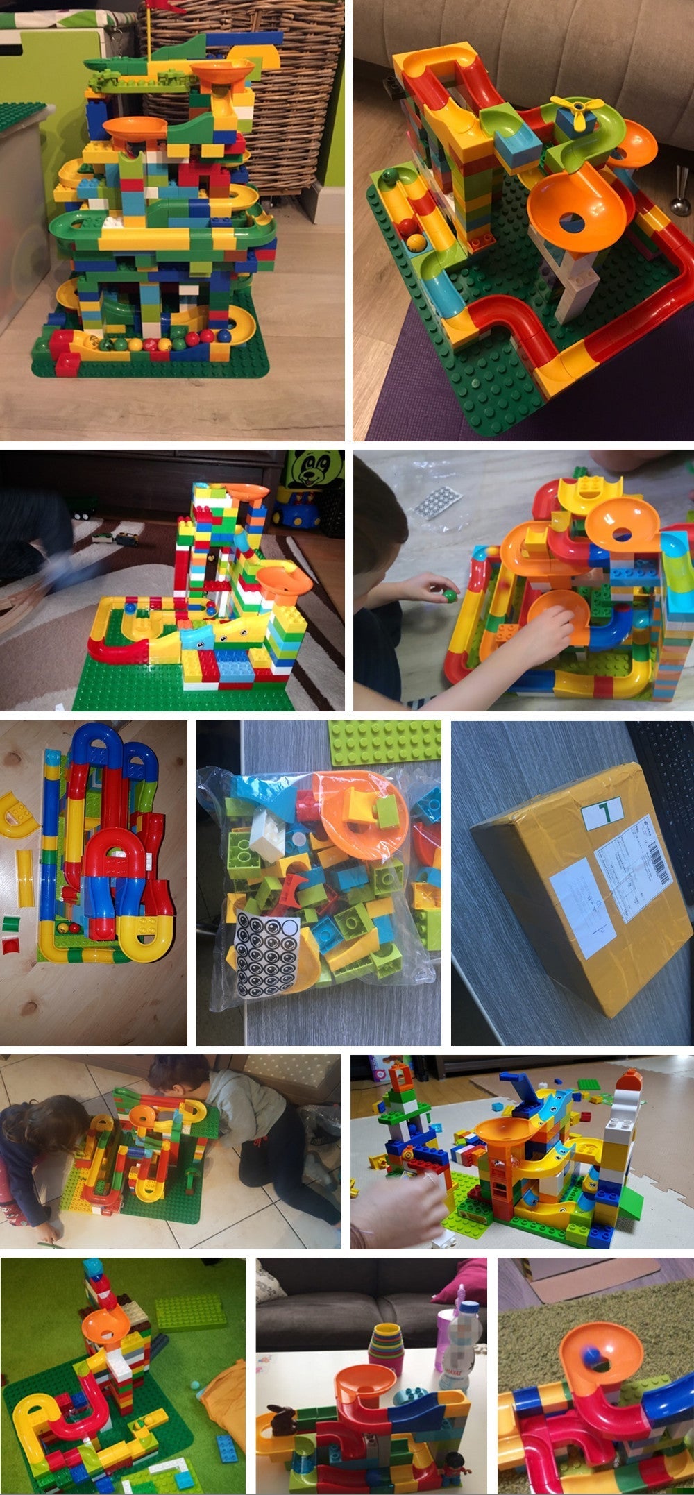 MarbleBuilder Set - Aanpasbare Marble Racebaan voor Creatie