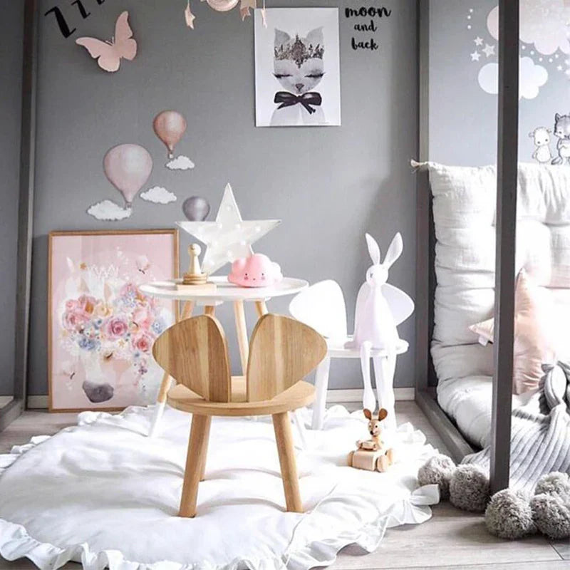 CozyCotton Round Mat – Zachte Speel- en Kruipmat