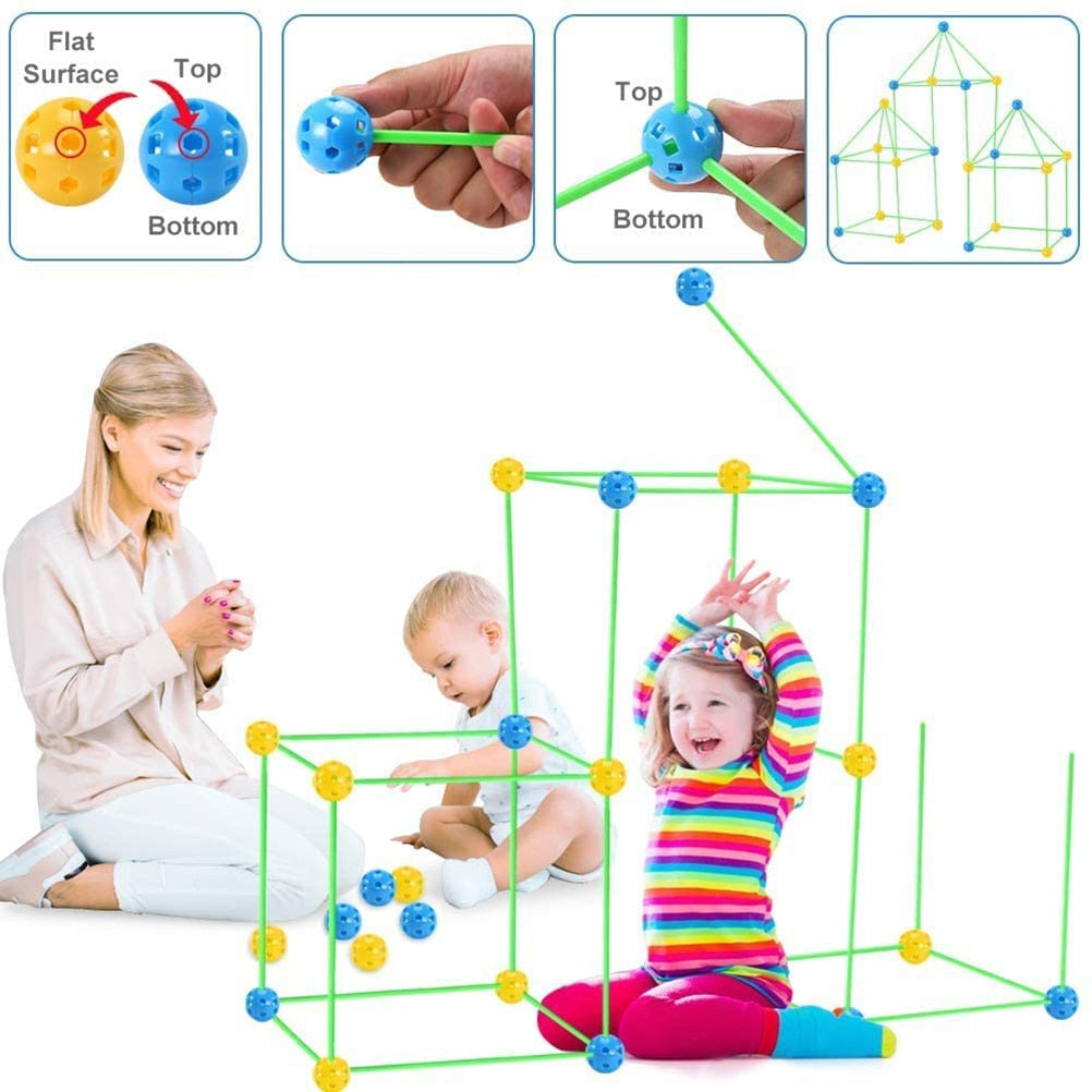 CreativeBuilder Tent – Stimuleer Creatief Leren en Spelen