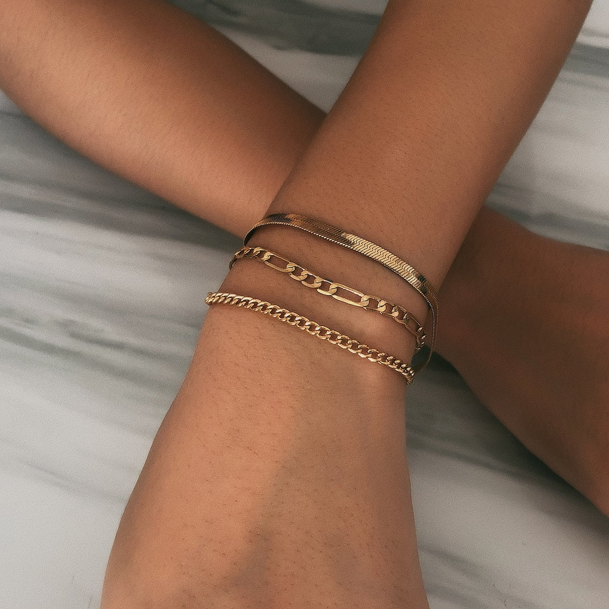 Charming Bracelet Trio | Delicate 3-Piece Set