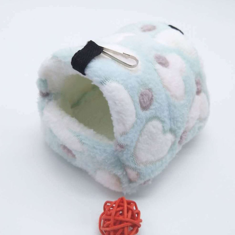 HarryHamster - Zacht Hamsterhuis met Hangmat