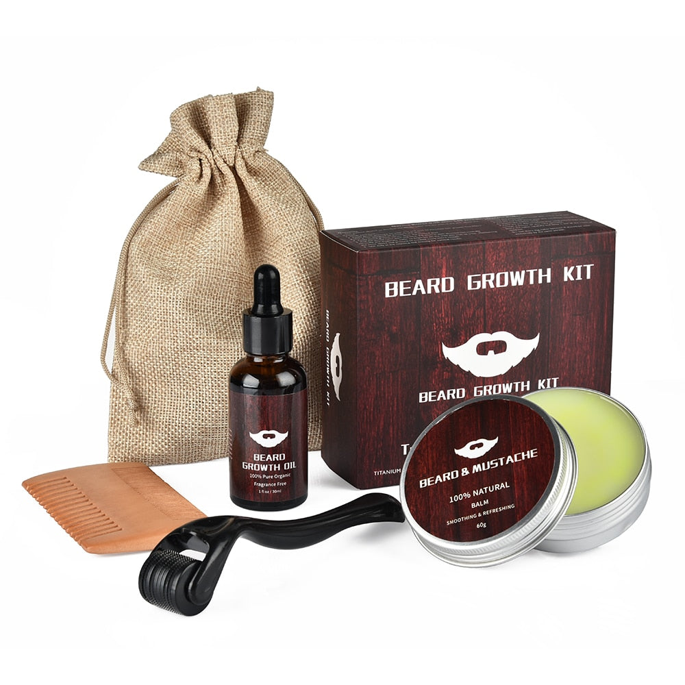 BeardBoost – Verzorgende Baardgroei Kit voor Huid
