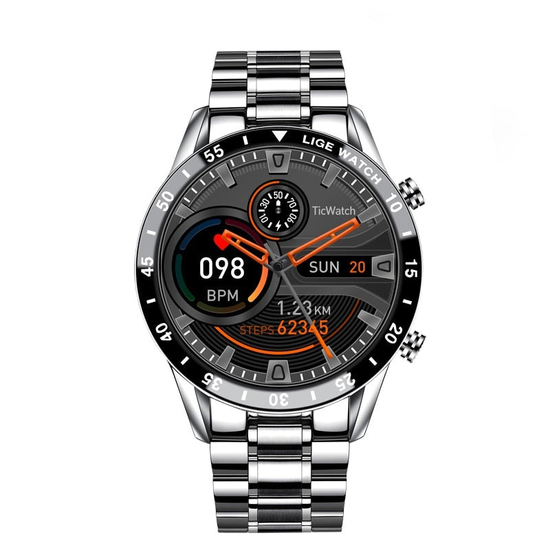 LuxeFit Watch – Stijlvolle Multifunctionele Smartwatch