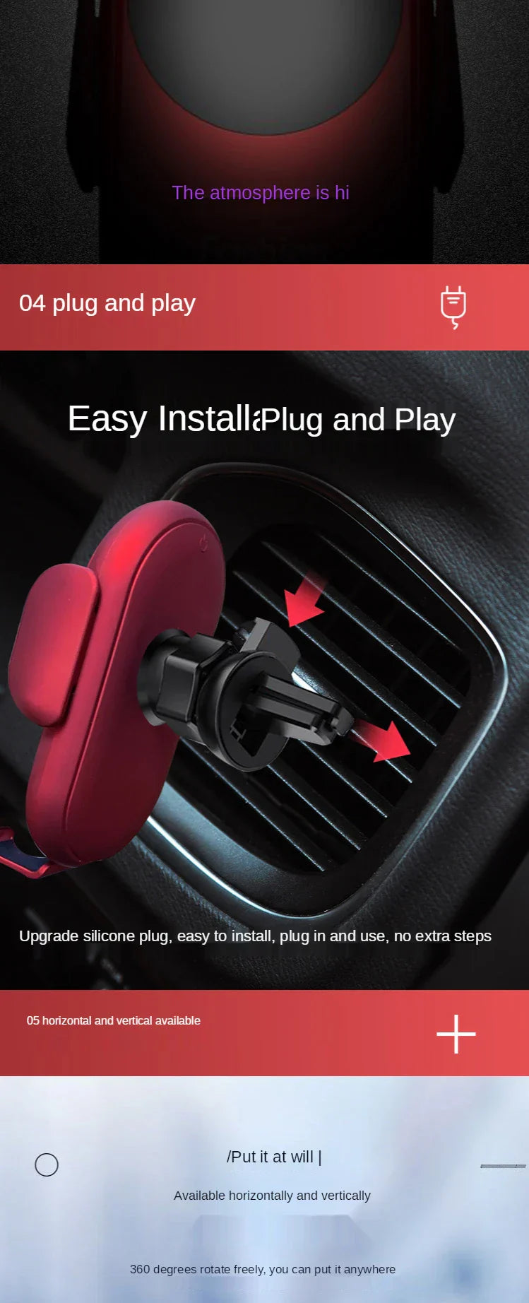 Tubby Charger - Draadloze Autolader met Sensor