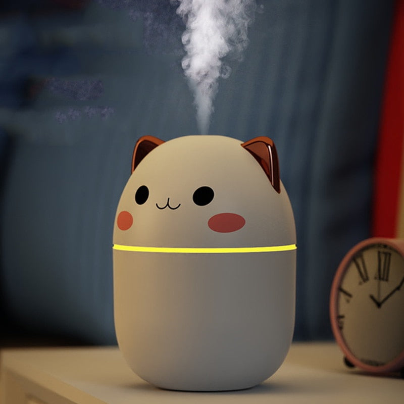 GlowMist Humidifier - Stijlvolle Luchtverfrisser voor Thuis