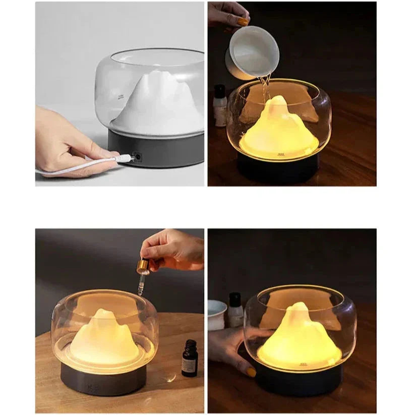 ÉclatScent – Luxe Geurverspreider met LED Verlichting