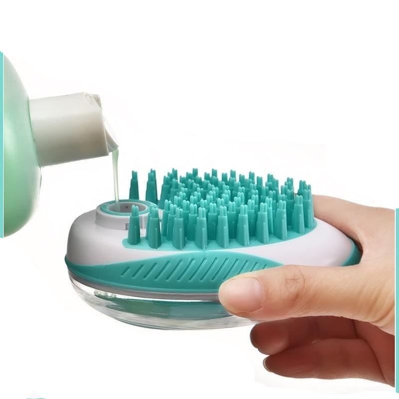 ZorroPet – 2-in-1 Zeepdispenser en Massagestraler voor Honden