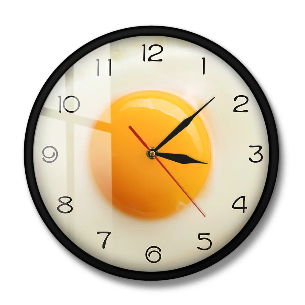 SunnySide Clock - Unieke 3D Keukenwandklok