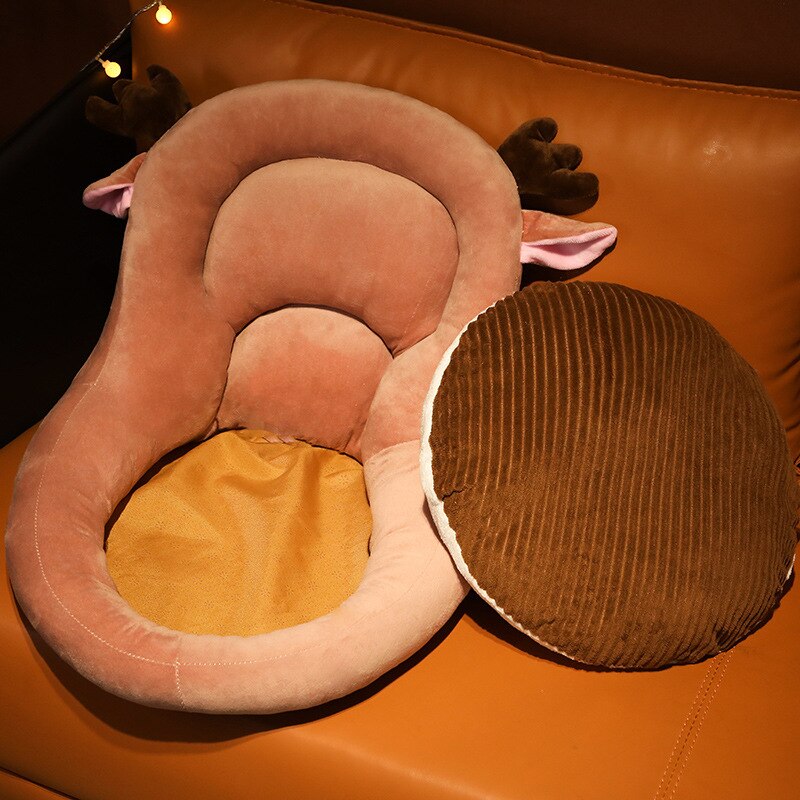 Comfortabele Rug- en Bilondersteuning met Luxe Kussen