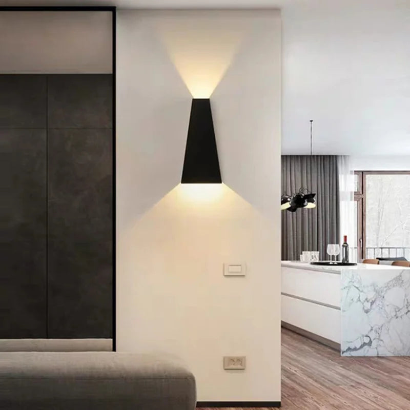 DualGlow - Strakke LED Wandverlichting voor Slaapkamer & Hal