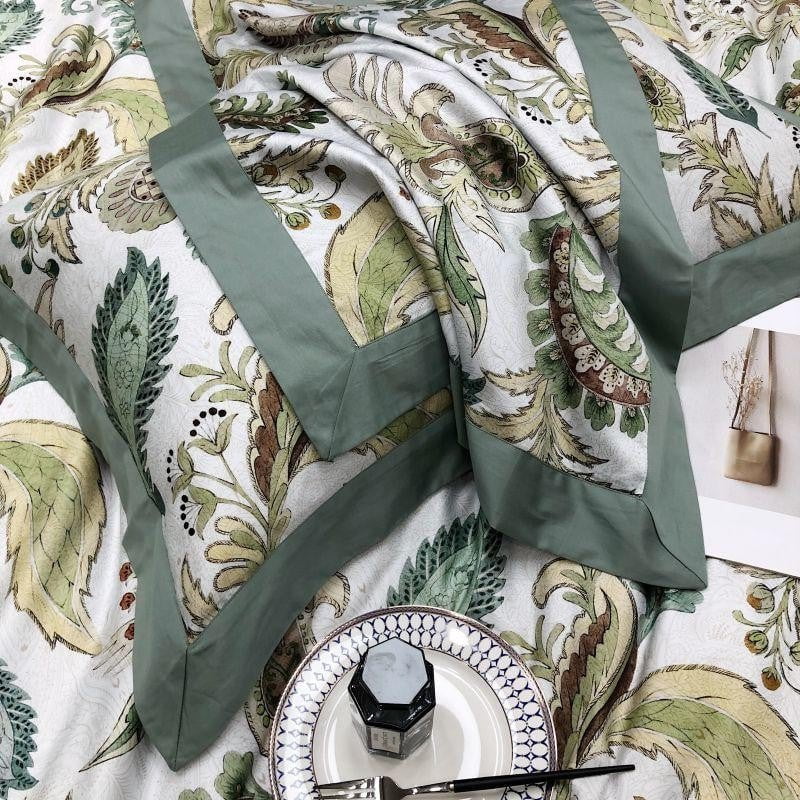 Verdant Paisley - Luxe Dekbedovertrekset van Egyptisch Katoen