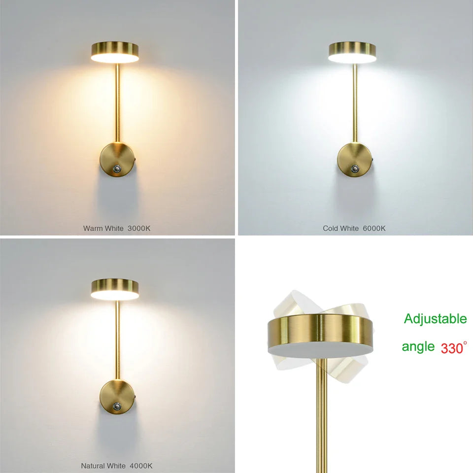 BrightLume – Stijlvolle Dimbare LED Wandlamp