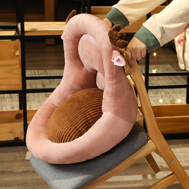 Comfortabele Rug- en Bilondersteuning met Luxe Kussen