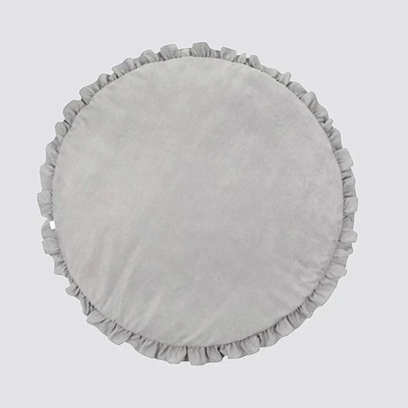 CozyCotton Round Mat – Zachte Speel- en Kruipmat
