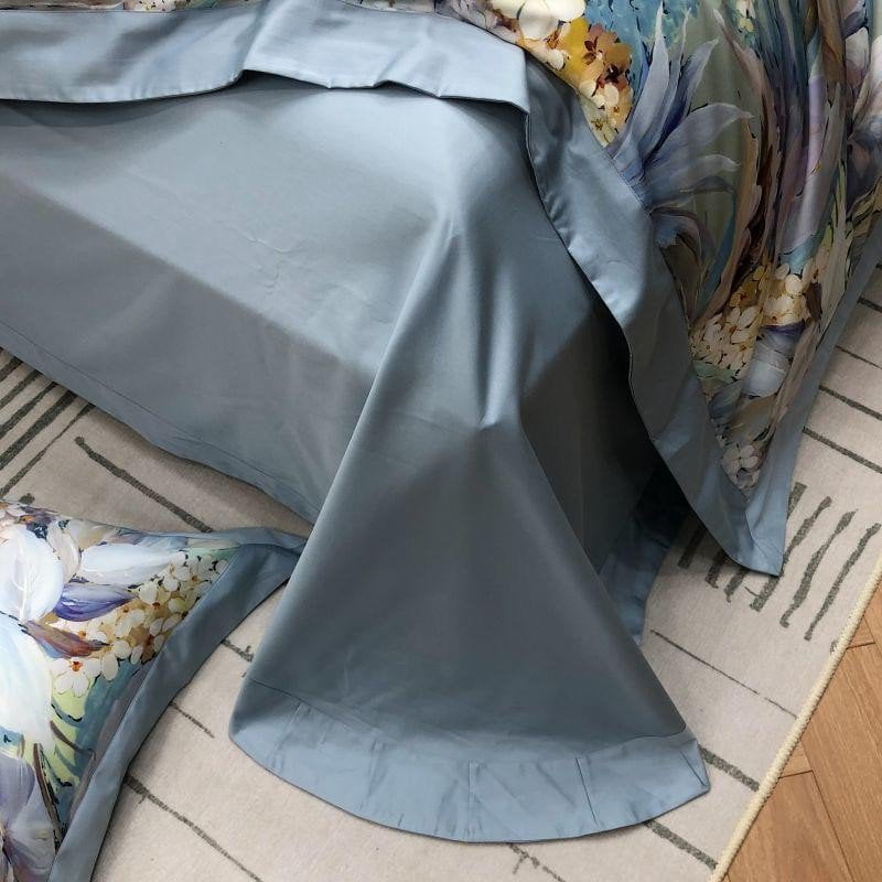 Hortensia Haven – Luxueuze Dekbedovertrekset van Egyptisch Katoen