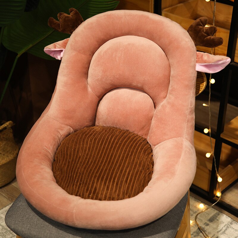 Comfortabele Rug- en Bilondersteuning met Luxe Kussen