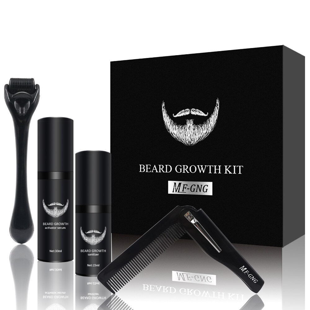 BeardBoost – Verzorgende Baardgroei Kit voor Huid