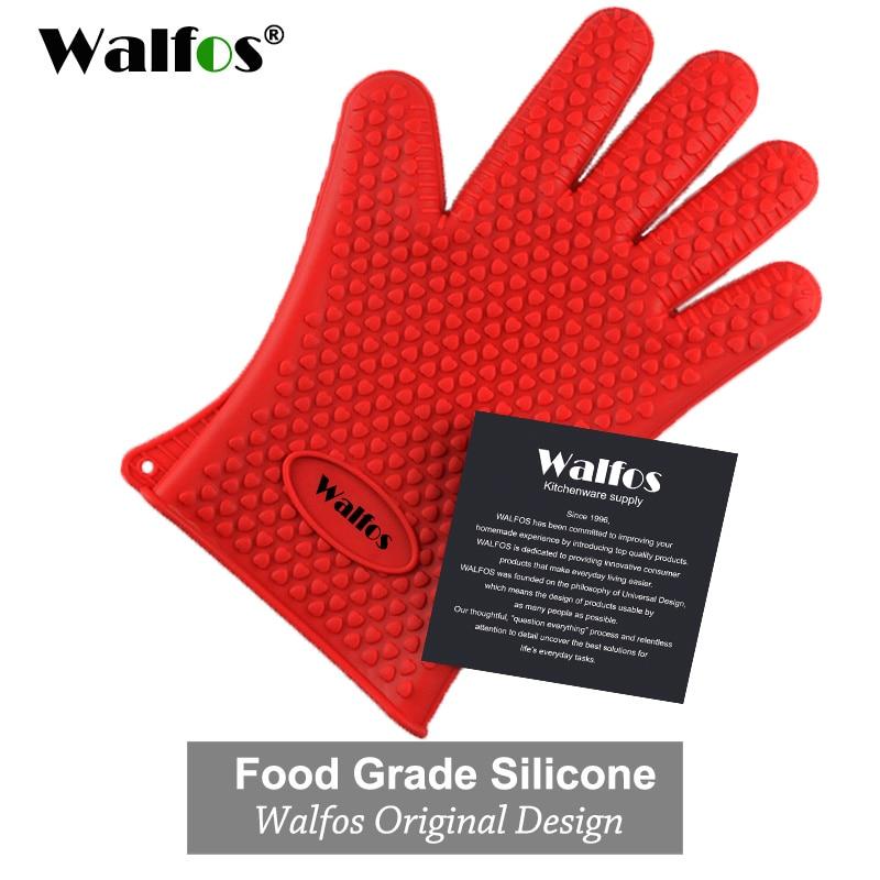 GrillGuard - Hittebestendige BBQ Handschoenen voor Veilig Koken