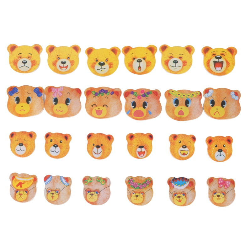 DressUpBear - Creatieve Houten Puzzel voor Kinderen