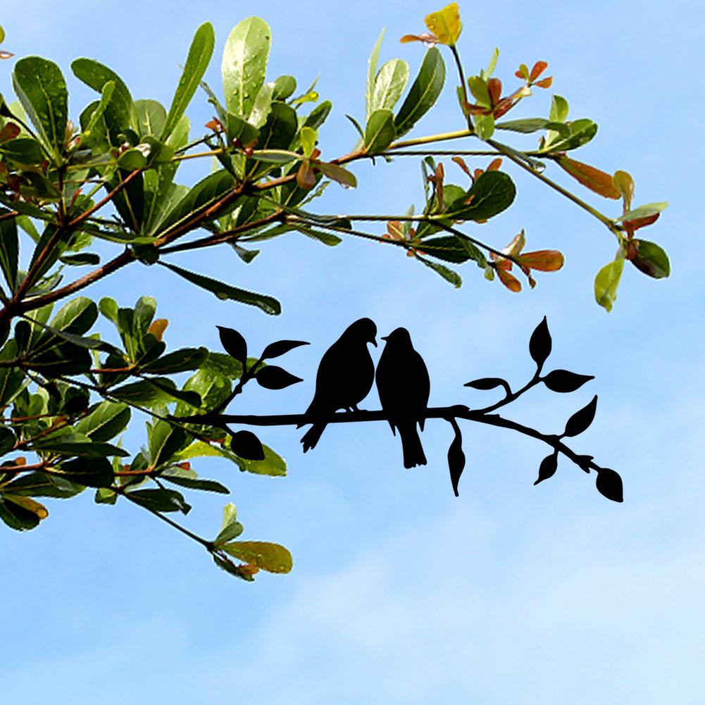 FeatherGlow Garden Art – Metalen Vogel voor Tuin