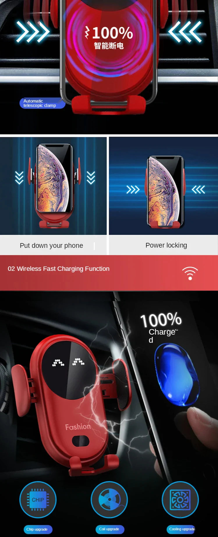 Tubby Charger - Draadloze Autolader met Sensor