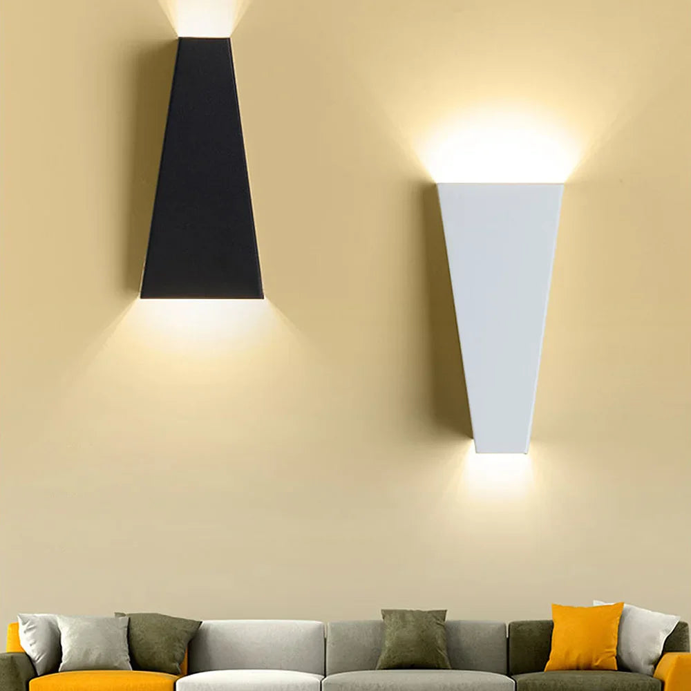 DualGlow - Strakke LED Wandverlichting voor Slaapkamer & Hal