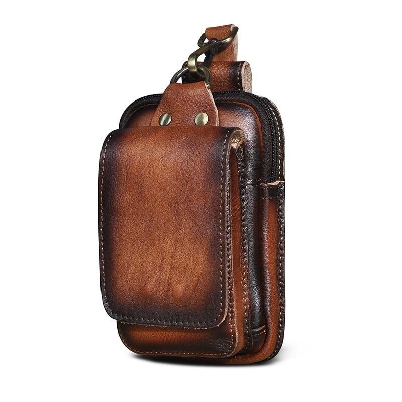 EliteGuard – Luxe Leren Heuptas voor Heren