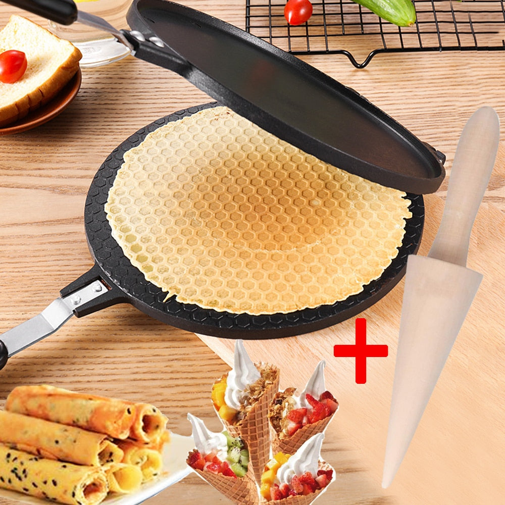 WaffleMaster Pan – Handige Wafel & Omelet Maker