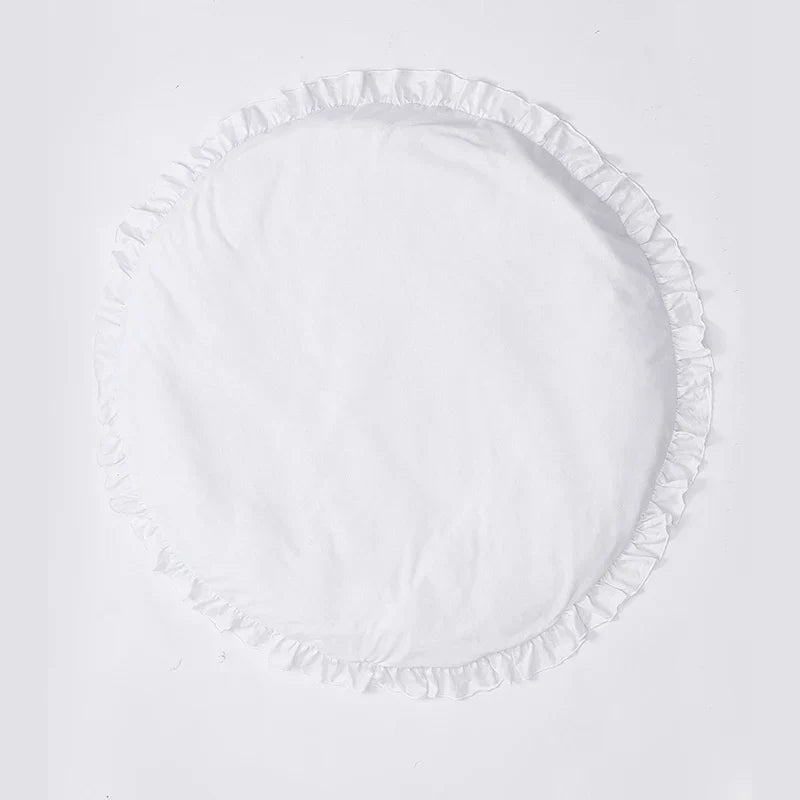 CozyCotton Round Mat – Zachte Speel- en Kruipmat
