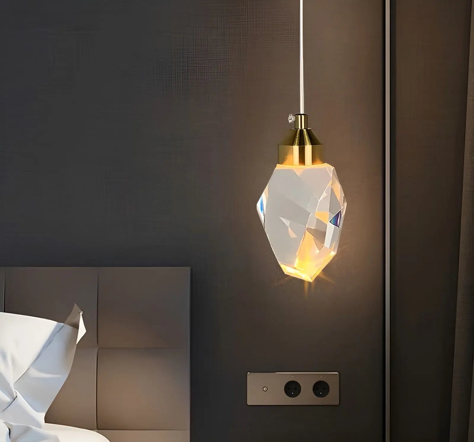 Luxueuze Kristal Hanglamp met LED Verlichting - CrystalElegance