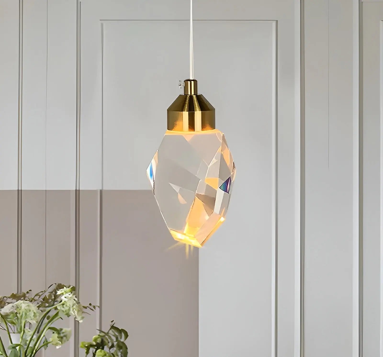 Luxueuze Kristal Hanglamp met LED Verlichting - CrystalElegance