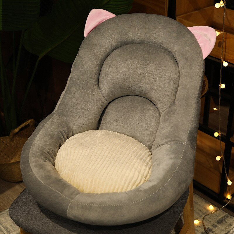 Comfortabele Rug- en Bilondersteuning met Luxe Kussen