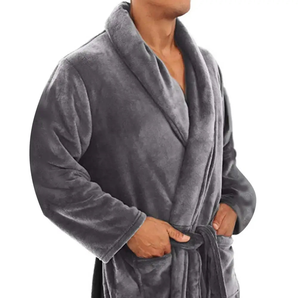 CozyRobe - Luxe Fleece Badjas voor Comfort en Stijl