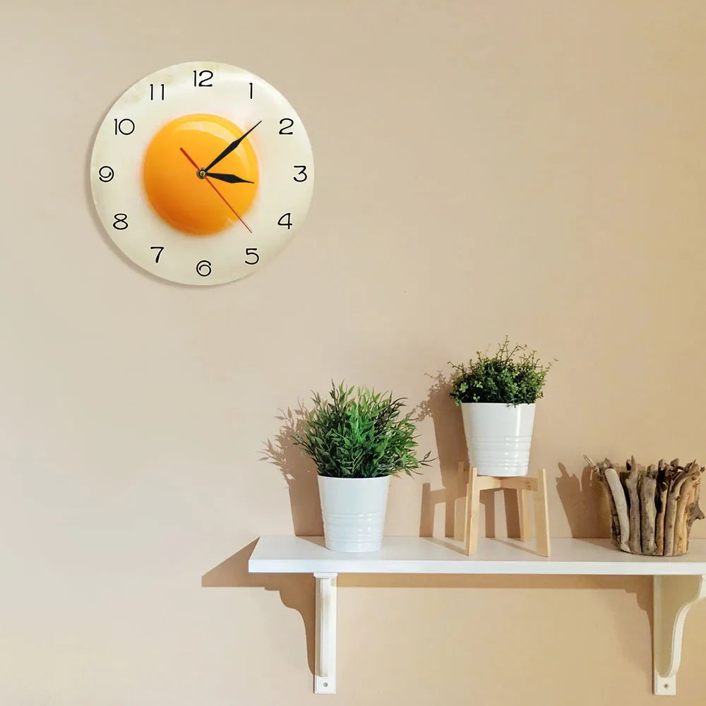 SunnySide Clock - Unieke 3D Keukenwandklok