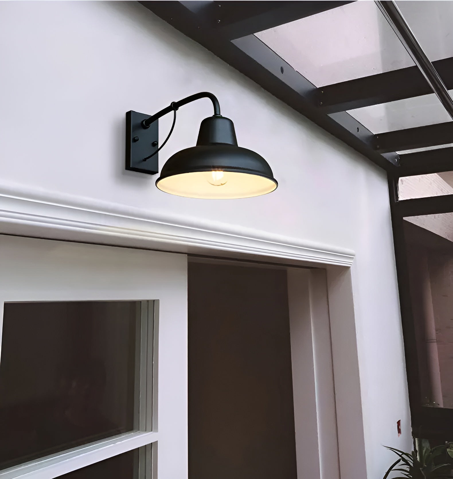 Vintage Barn Wandlamp - Industriële Vintage Wandlamp voor Sfeervolle Verlichting