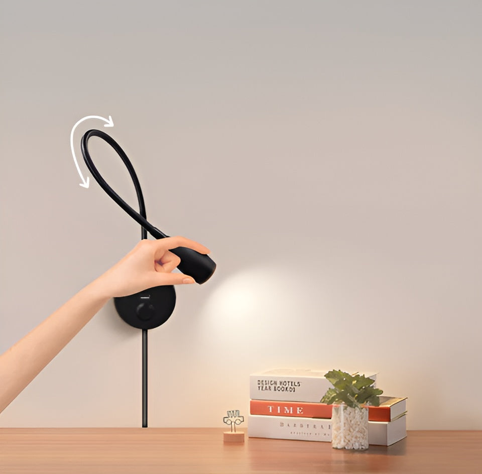 Luminara Wandlamp - Stijlvolle Verstelbare LED Wandlamp voor Leesplezier